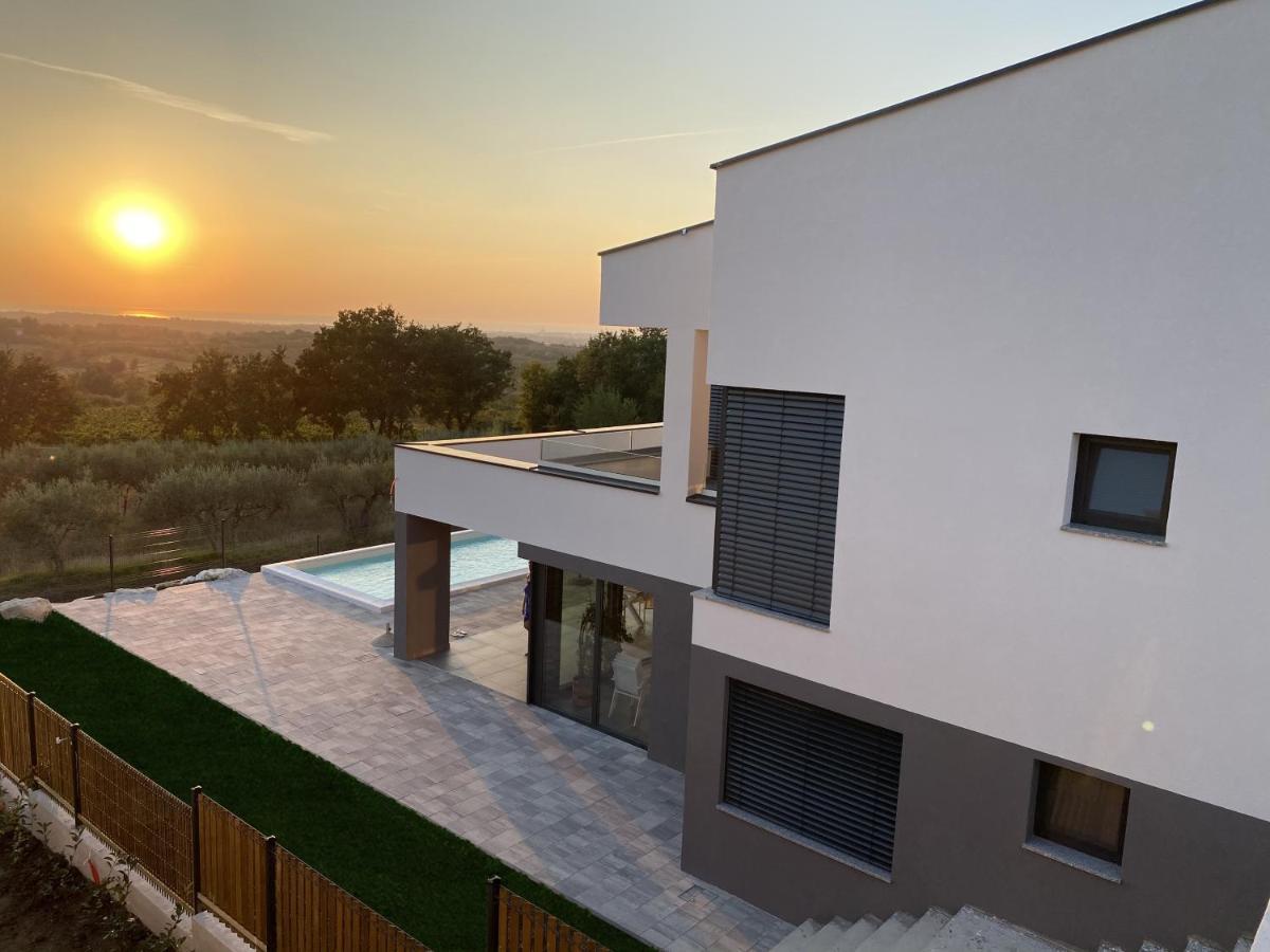 Villa Boiky - Private Pool And Amazing Sea View, Istria Materada ภายนอก รูปภาพ