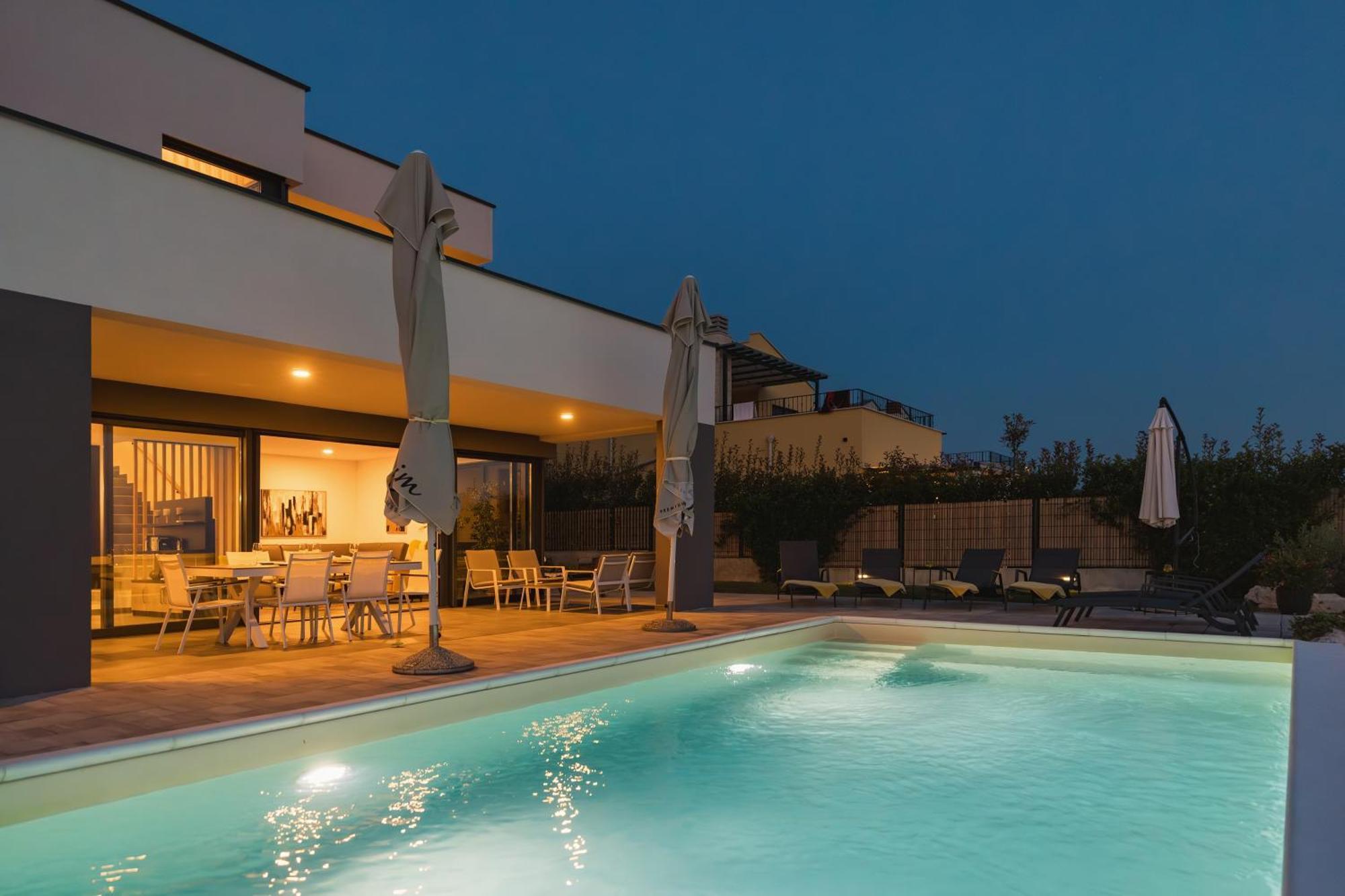 Villa Boiky - Private Pool And Amazing Sea View, Istria Materada ภายนอก รูปภาพ