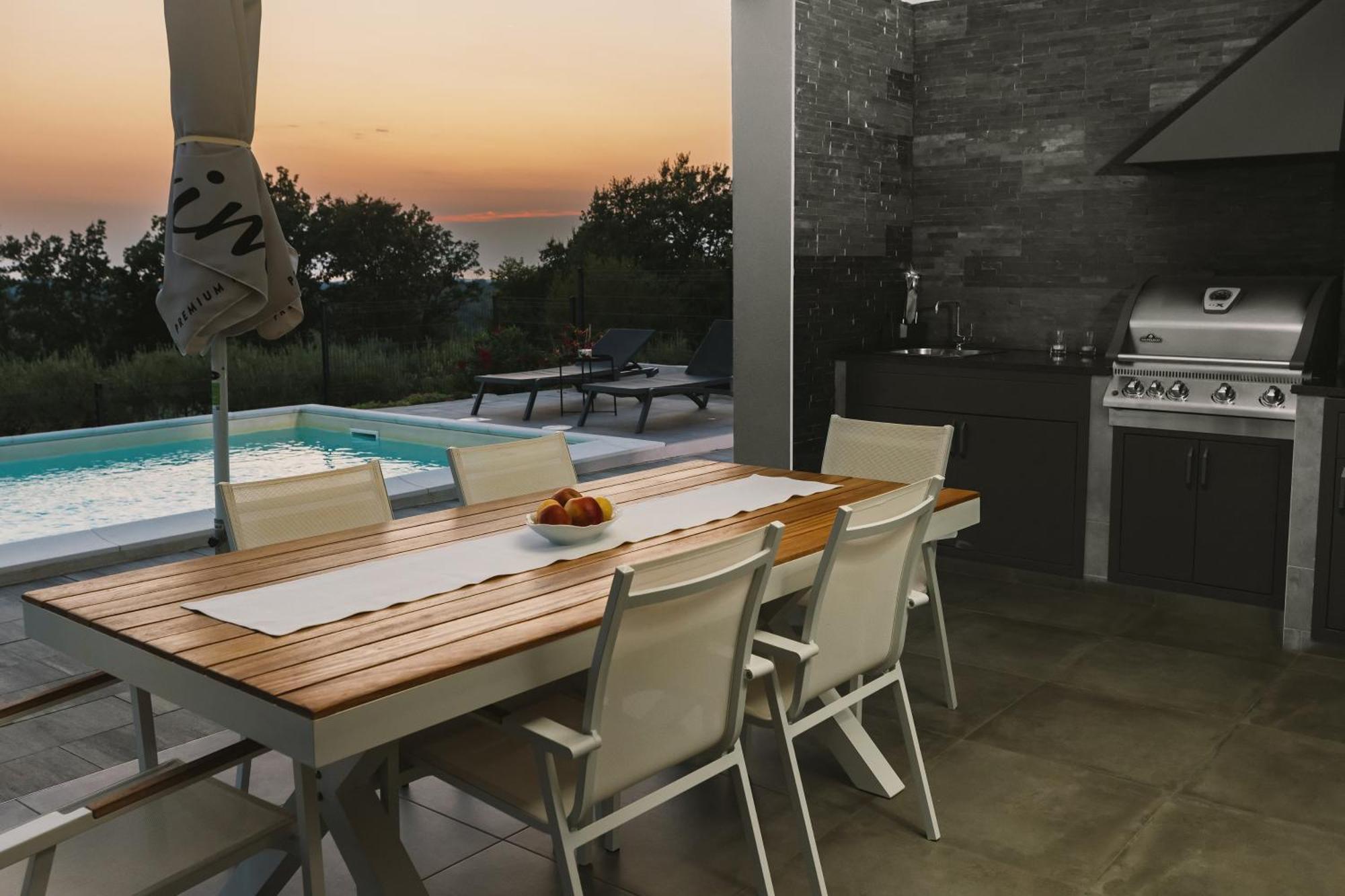 Villa Boiky - Private Pool And Amazing Sea View, Istria Materada ภายนอก รูปภาพ