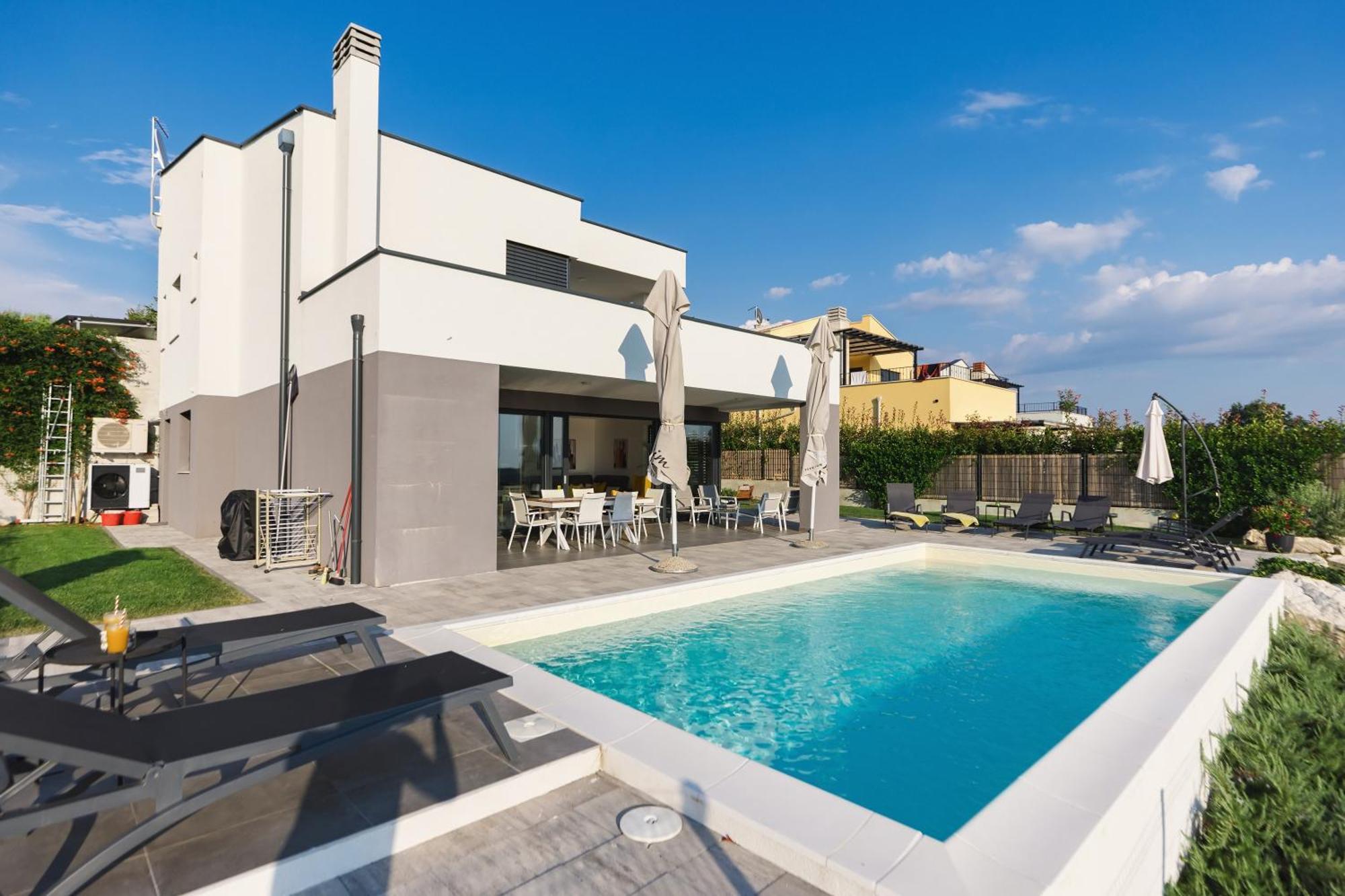Villa Boiky - Private Pool And Amazing Sea View, Istria Materada ภายนอก รูปภาพ