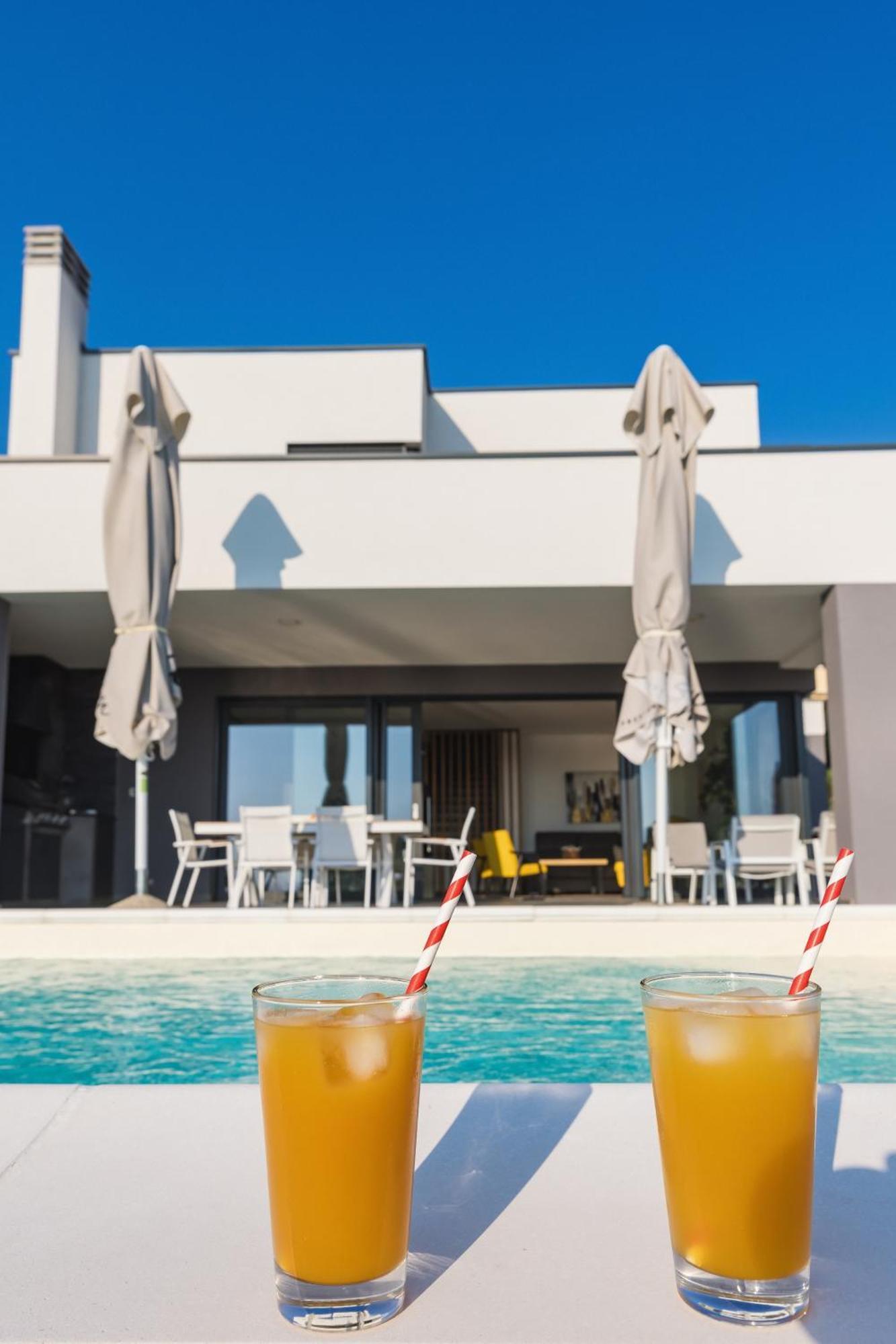 Villa Boiky - Private Pool And Amazing Sea View, Istria Materada ภายนอก รูปภาพ