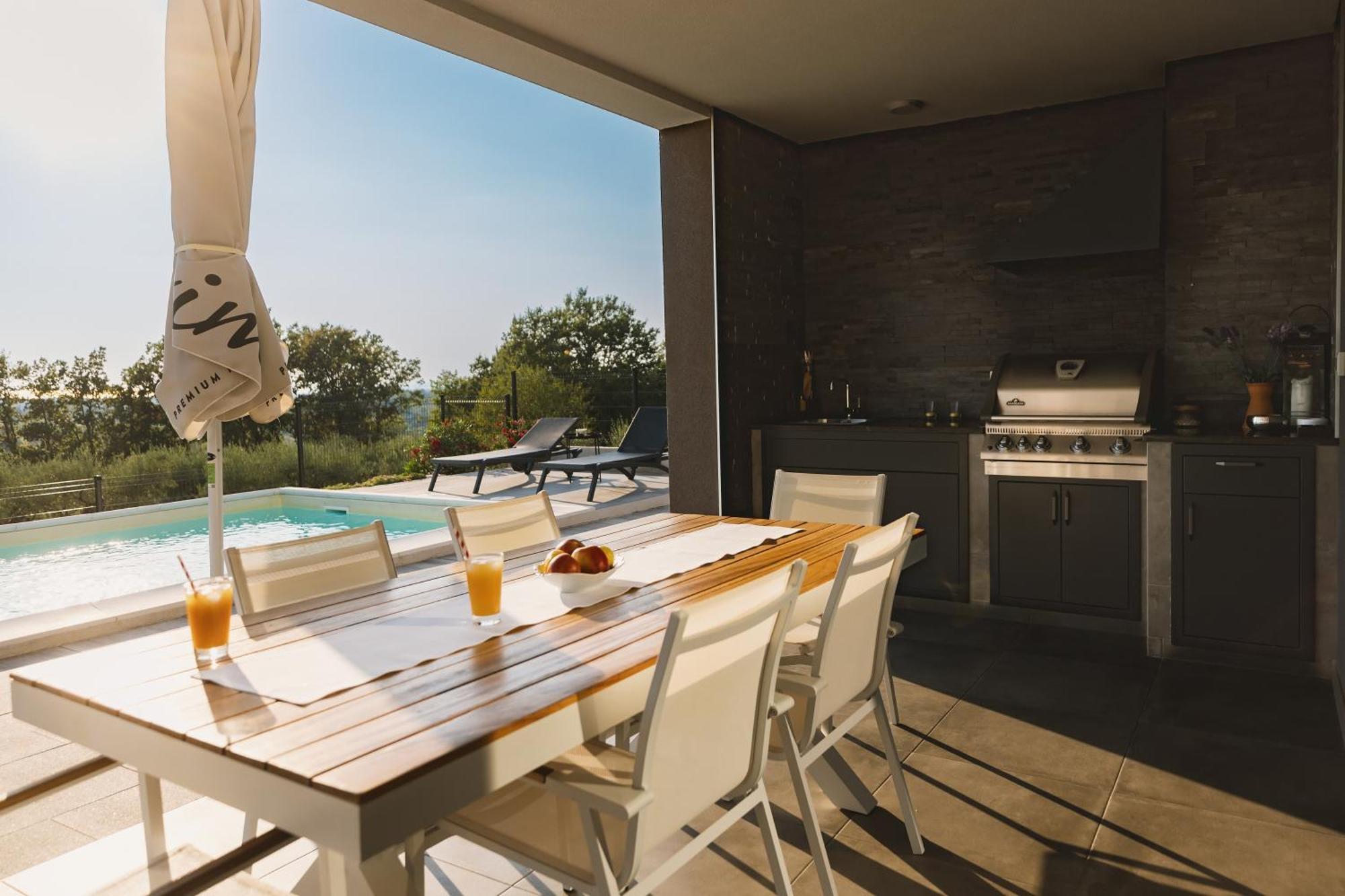Villa Boiky - Private Pool And Amazing Sea View, Istria Materada ภายนอก รูปภาพ