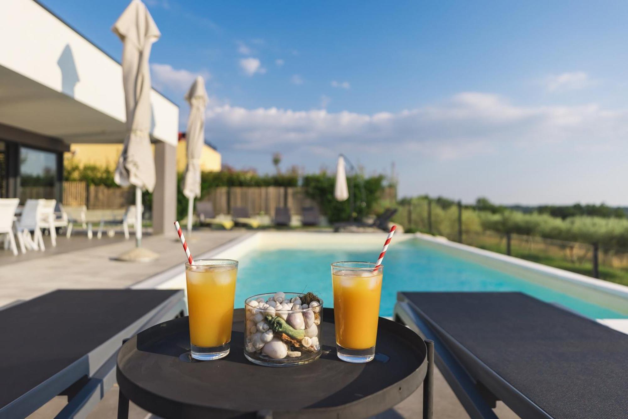 Villa Boiky - Private Pool And Amazing Sea View, Istria Materada ภายนอก รูปภาพ